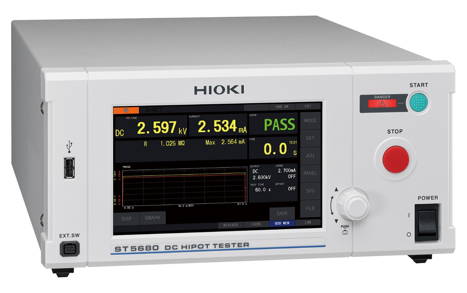 日置-HIOKI  直流耐壓絕緣電阻測試儀ST5680